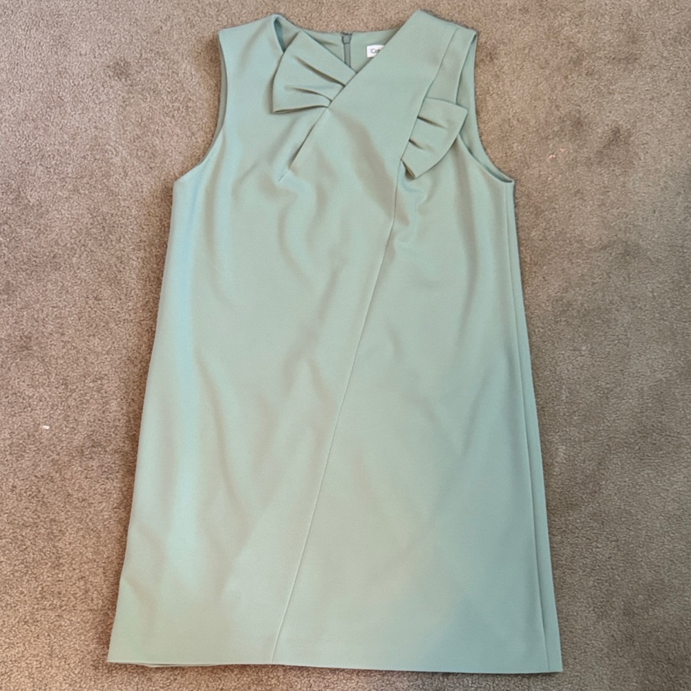 Calvin Klein Mint Green Sleeveless Mini Dress